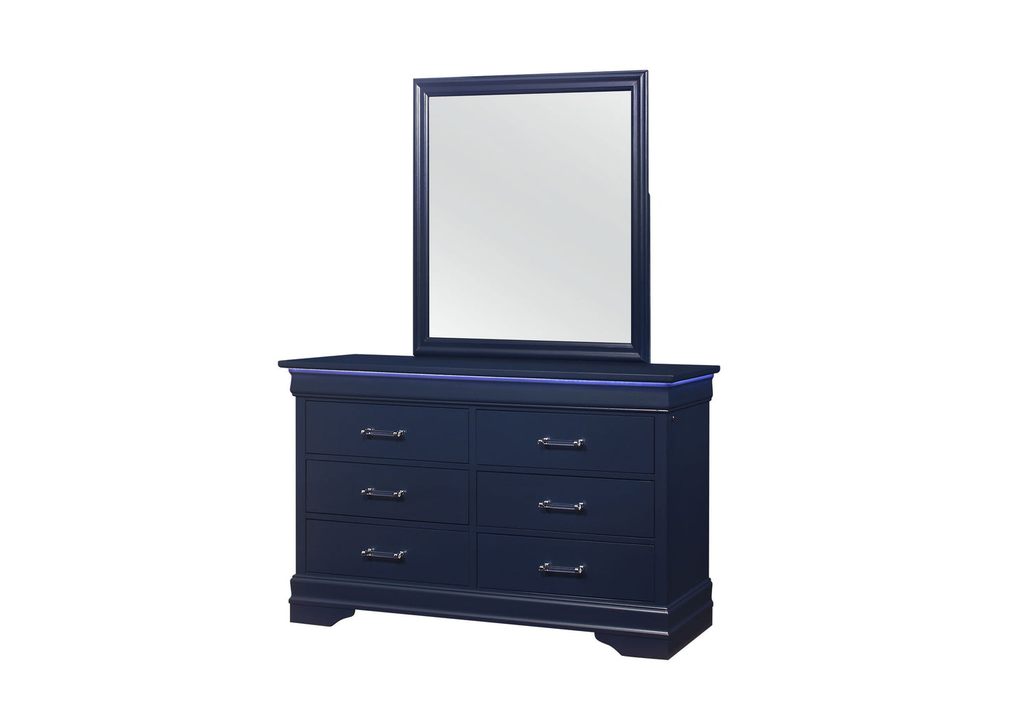 Charlie - Dresser With LED - Blue