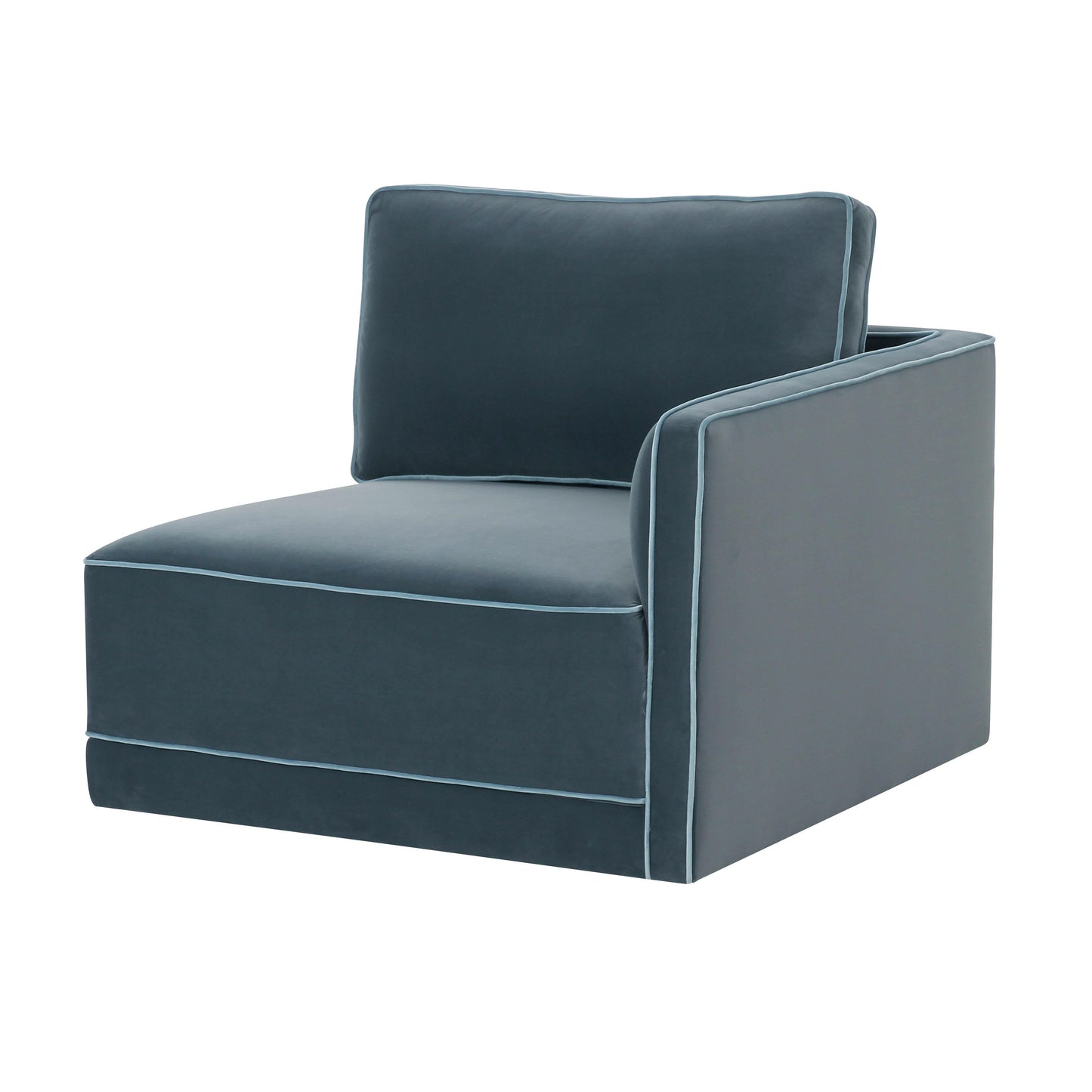 Willow - RAF Corner Chair - Misty Blue