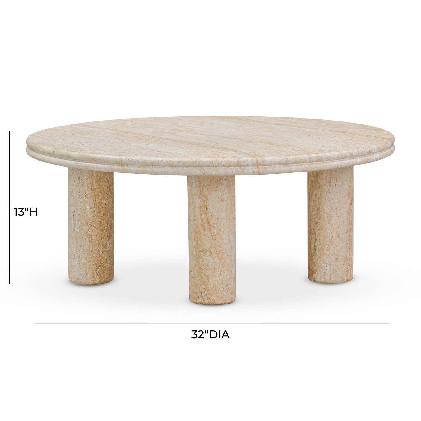 Amora - Indoor / Outdoor Nesting Accent Tables (Set of 2) - Travertine