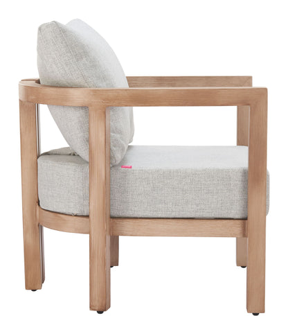 Leto - Outdoor Armchair - Gray