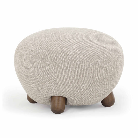 Pucker - Boucle Ottoman - Warm Gray