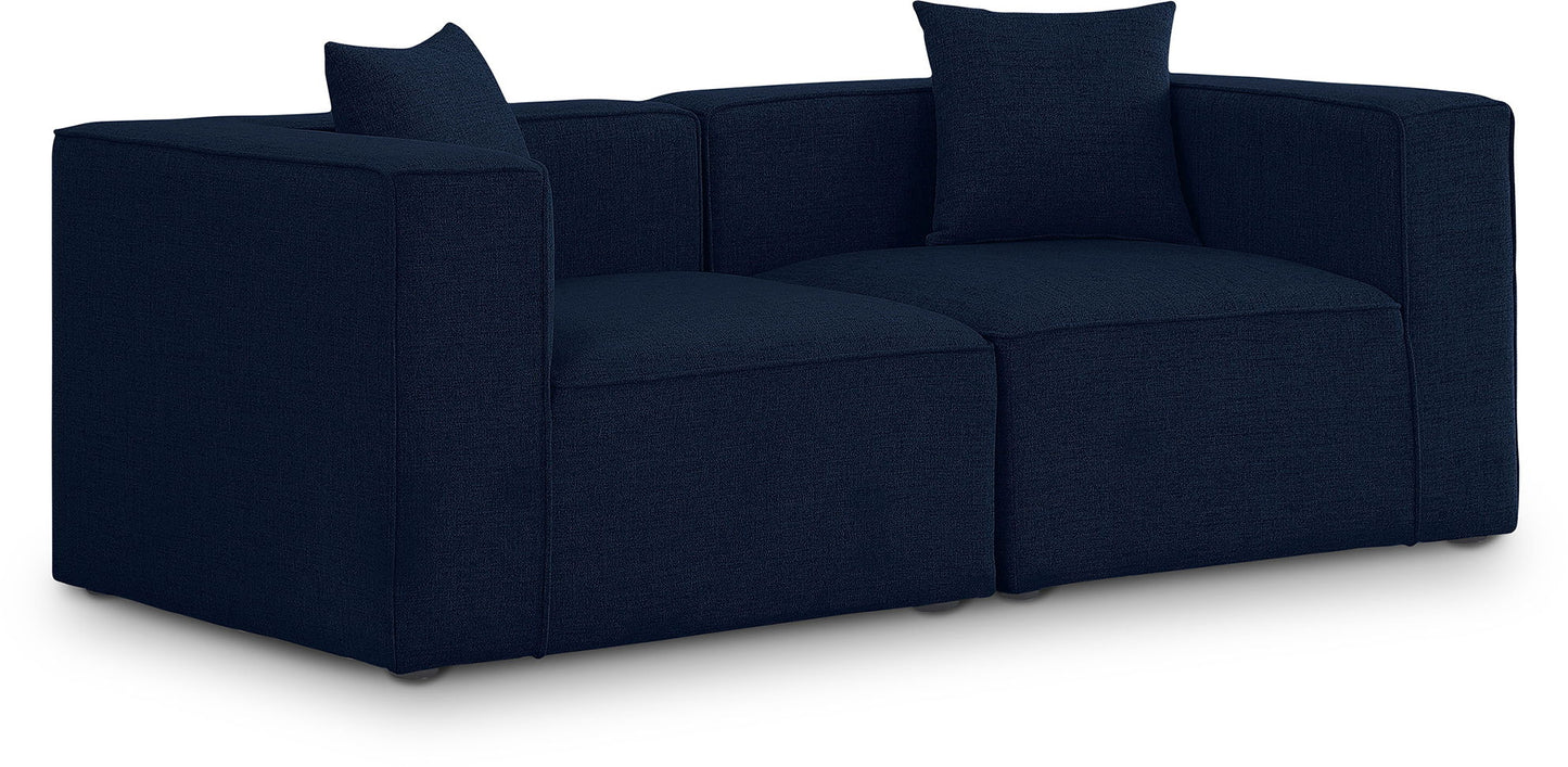 Cube - Linen Modular 2 Seat Sofa