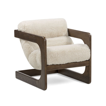 Palma - Vegan Shearling Accent Chair