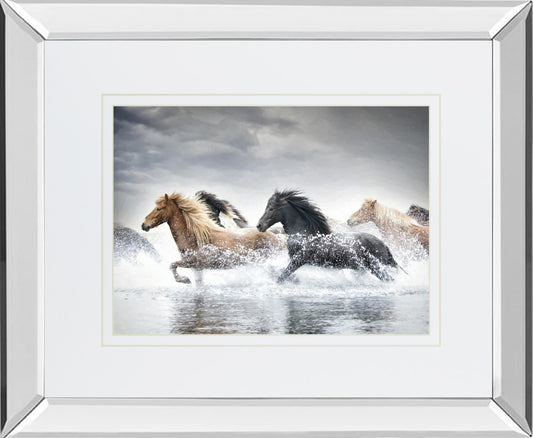 Horse Run V By PHBurchett - Gray