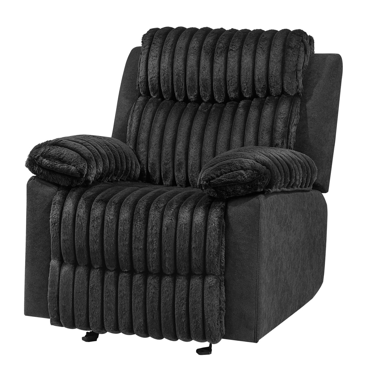 Glory Furniture - Plush - Glider Recliner With LED Belt