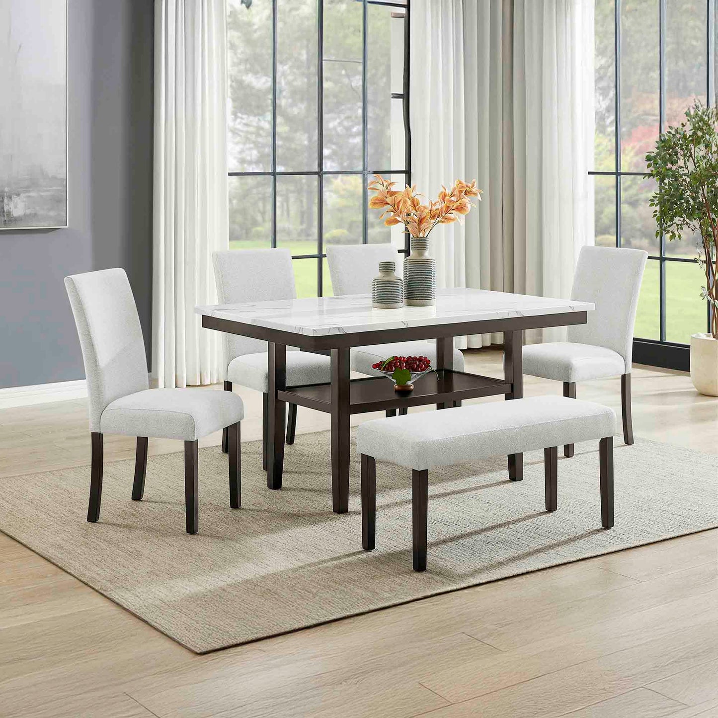 Carissa - Rectangle Dining Set