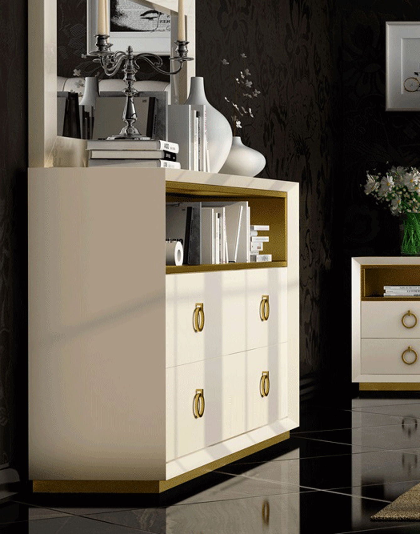 Velvet - Double Dresser - Beige