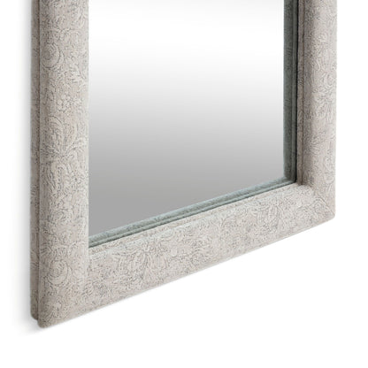 Heidi - Floor Mirror Textured Fabric