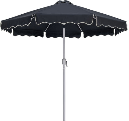 Amalfi - Patio Umbrella - Light Brown Base / White Pole