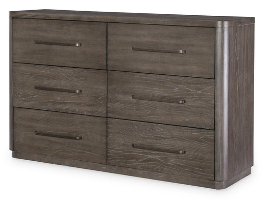 Horizons - 6 Drawers Dresser - Deep Sable