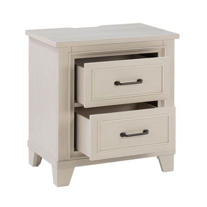 Montauk - Nightstand - Weathered White