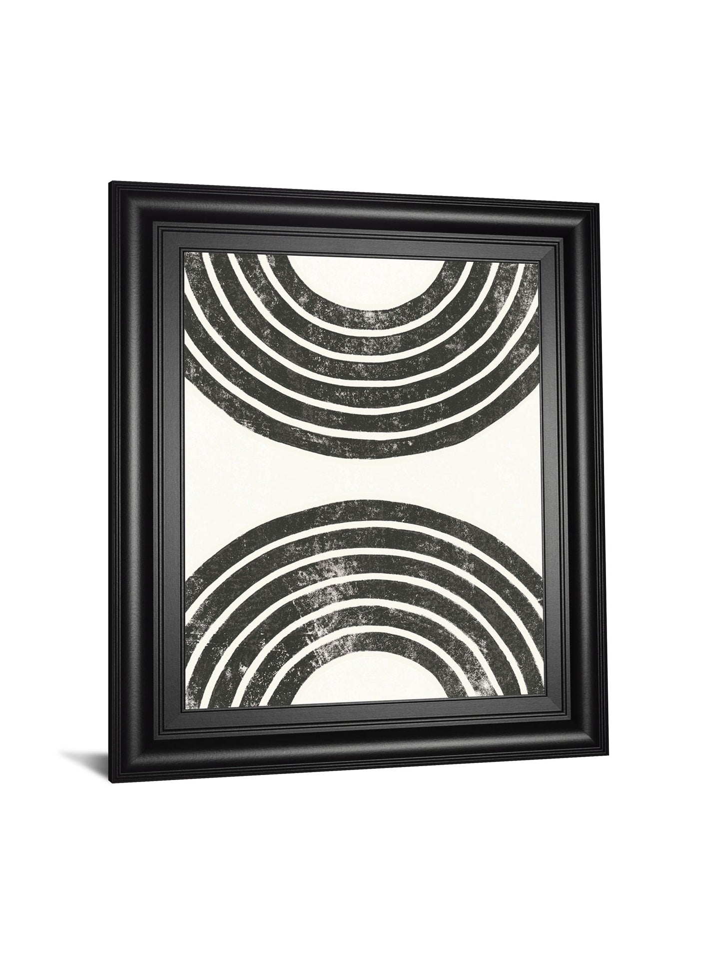 Over The Rainbow BW I By Moira Hershey - Framed Print Wall Art - White