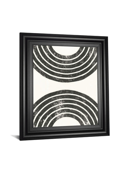 Over The Rainbow BW I By Moira Hershey - Framed Print Wall Art - White