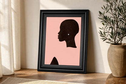 22x26 Pink Silhouette I By Jennifer Paxton Parker - Pink