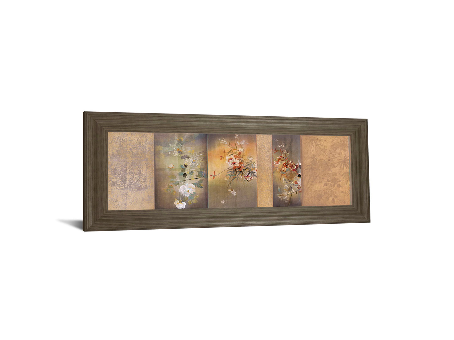 Tea Garden I By Douglas - Framed Print Wall Art - Beige