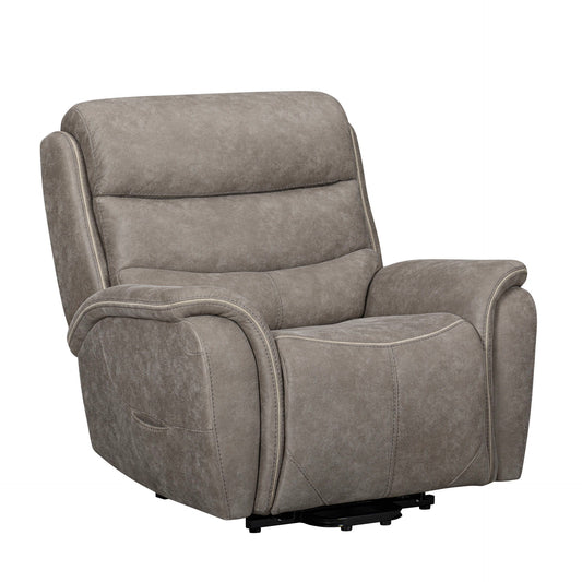 Kamari - Power Lift Recliner With Heat & Massage - Gray