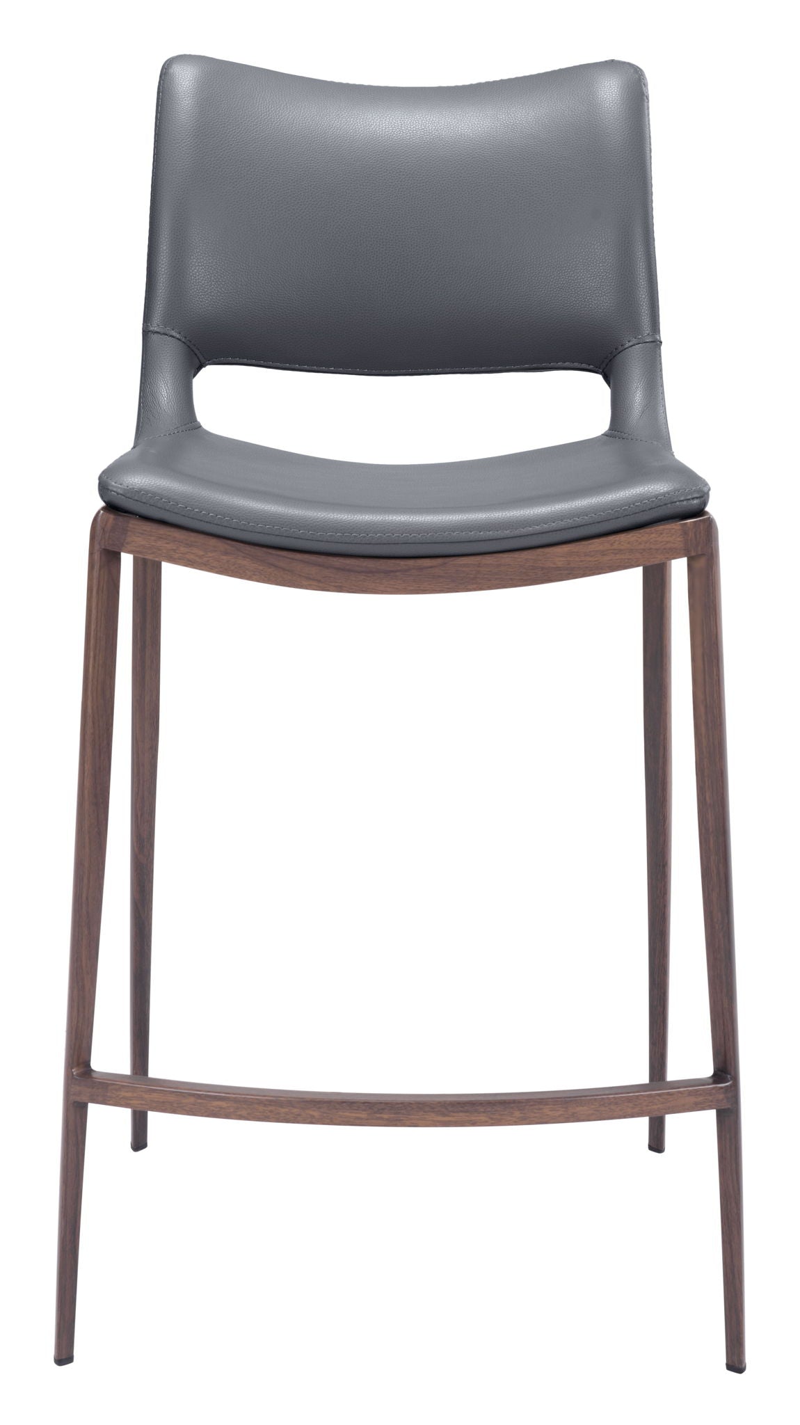 Ace - Counter Chair With Walnut Legs (Set of 2)