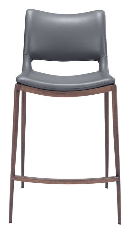 Ace - Counter Chair With Walnut Legs (Set of 2)
