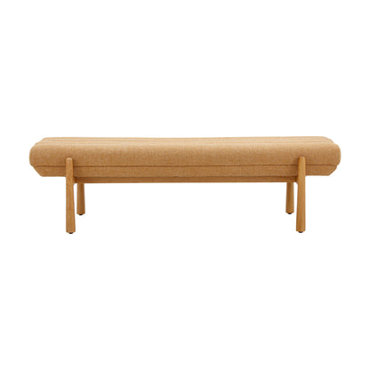 Julianna - Heavy Linen Bench - Sunflower Yellow