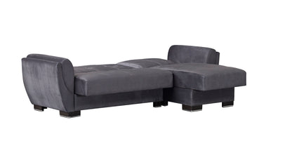 Ottomanson Armada Air - Upholstered Convertible Chaise Lounge With Storage - Microfiber