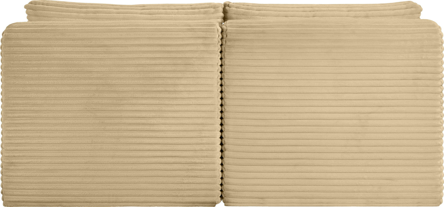 Shaggy - 2 Seat Modular Armless Sofa