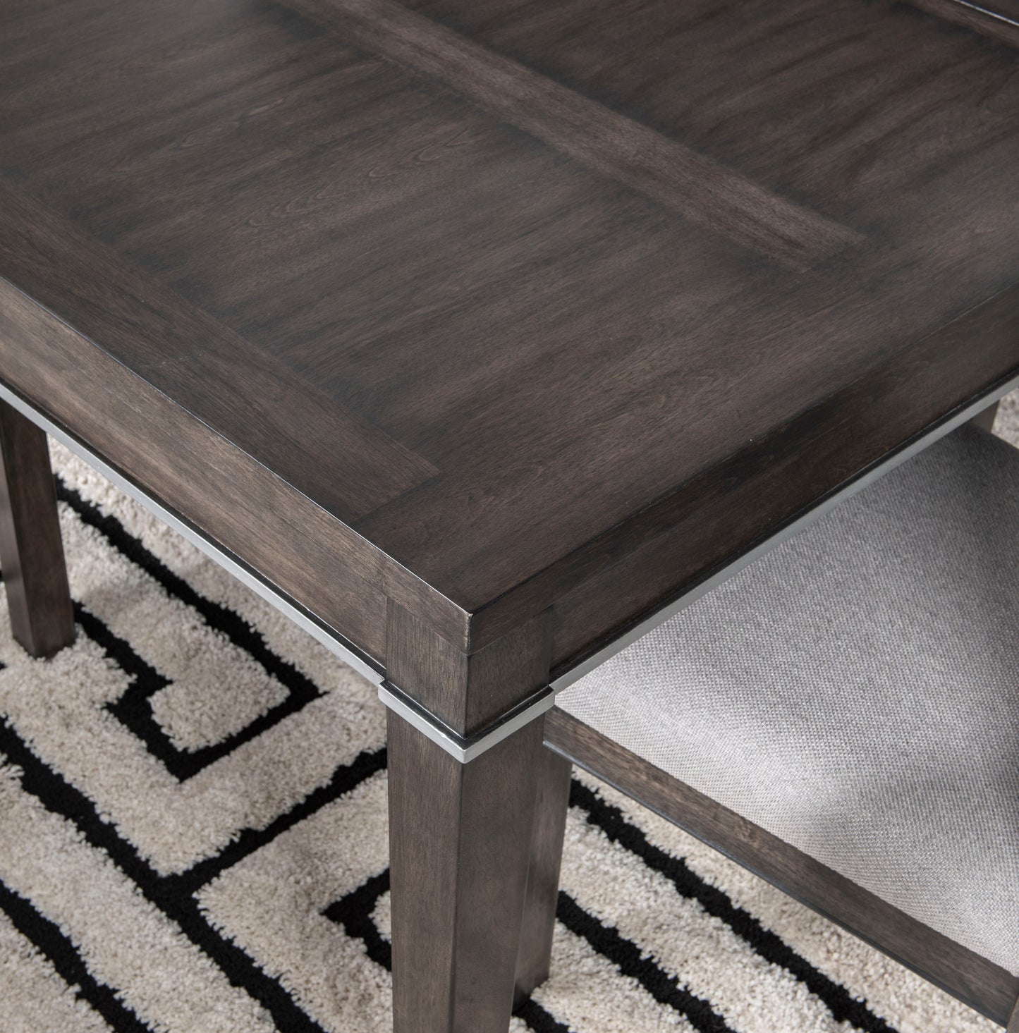 Counter Point - Dining Table - Dark Brown