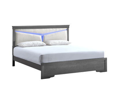 Glory Furniture - Lorana - Bed With LED Headboard
