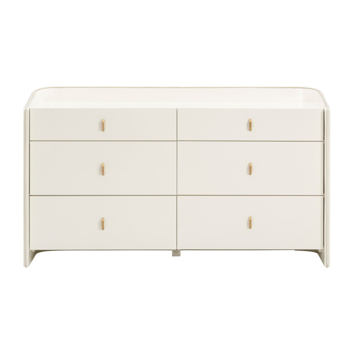 Collins - 6-Drawer Dresser - Cream