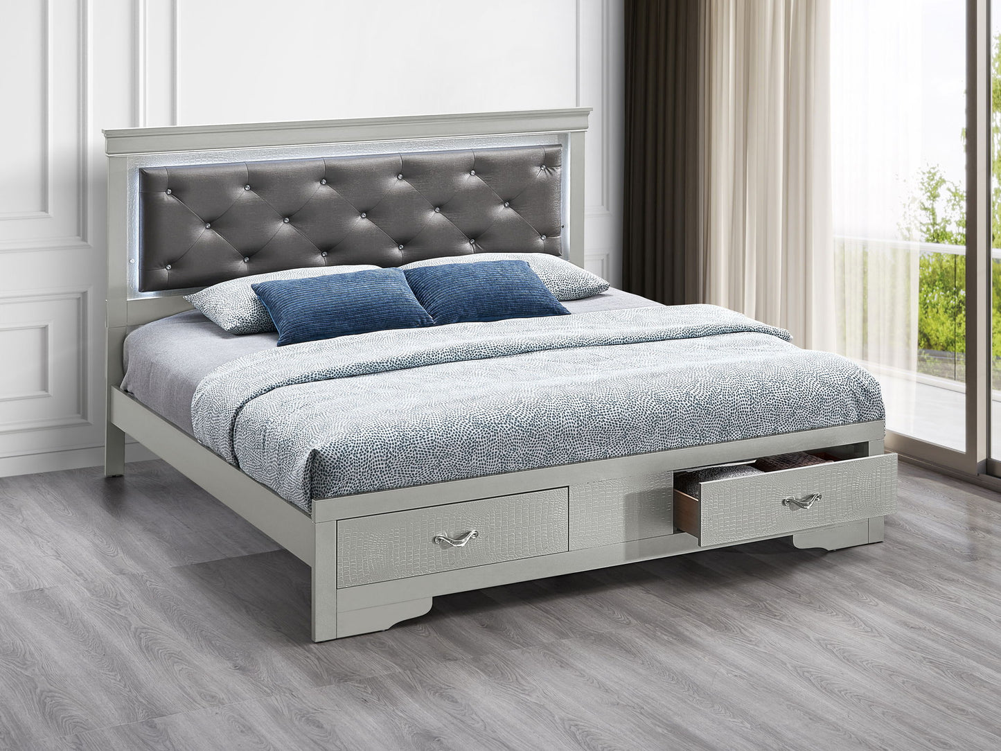 Glory Furniture - Lorana - Storage Bed