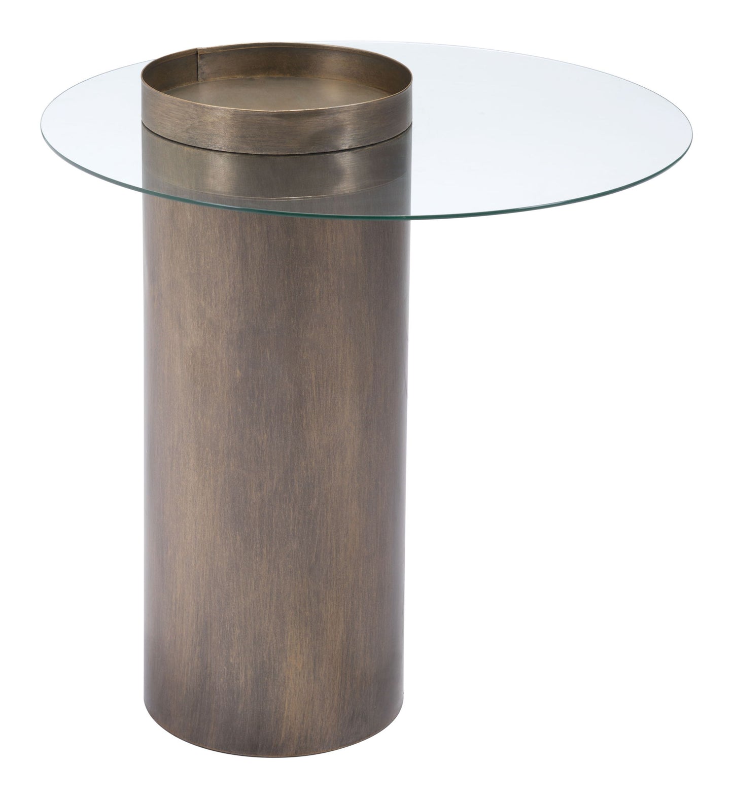Emi - End Table - Antique Gold