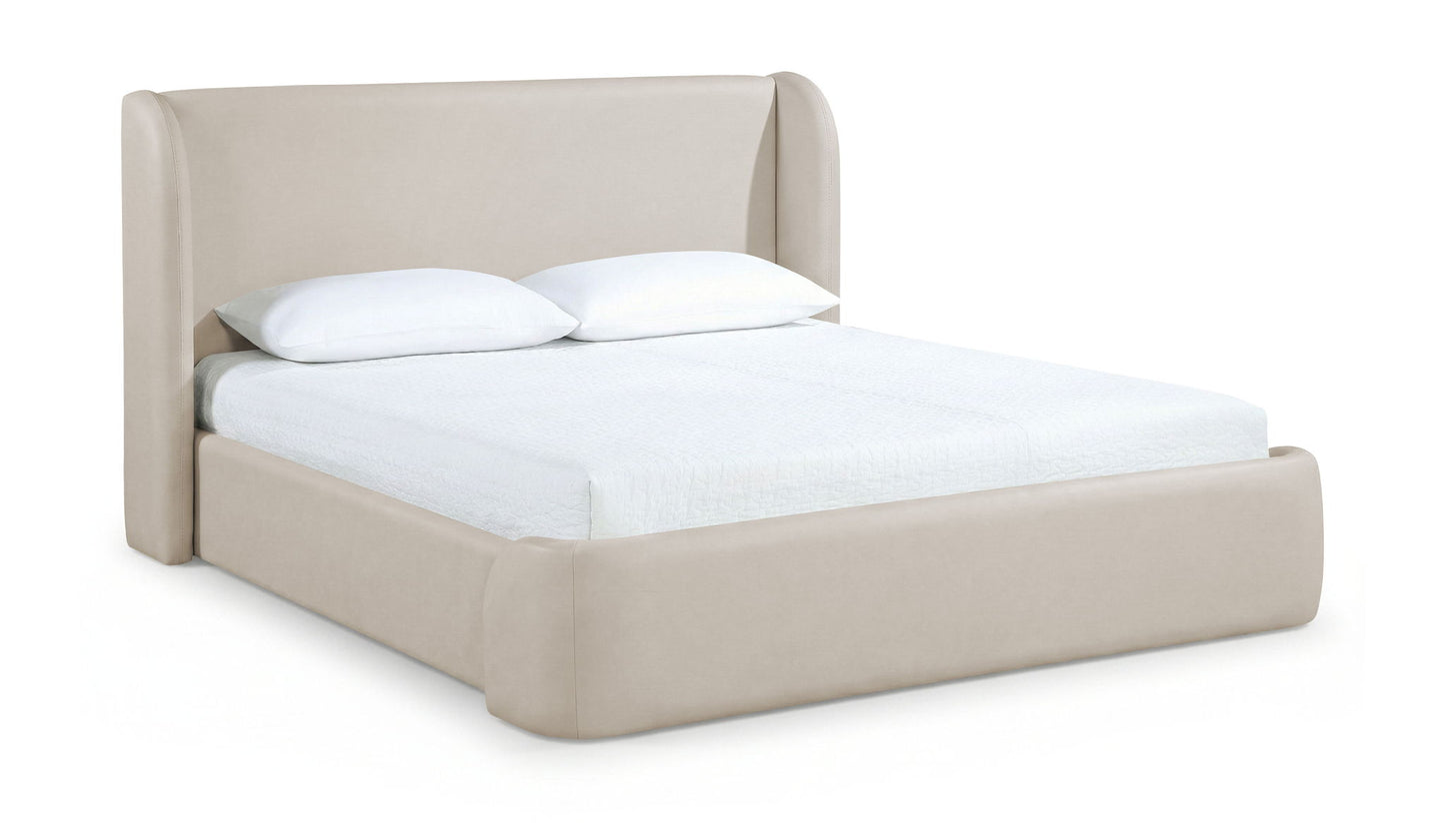 Warby - Vegan Leather Upholstered Bed