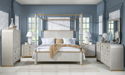 Miramar - Door Drawer Chest - Oyster
