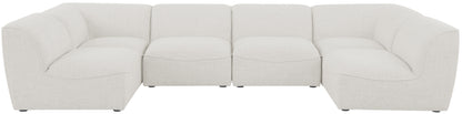 Miramar - Modular Sectional 6 Piece - Cream