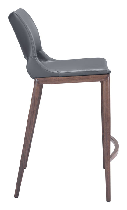 Ace - Counter Chair With Walnut Legs (Set of 2)