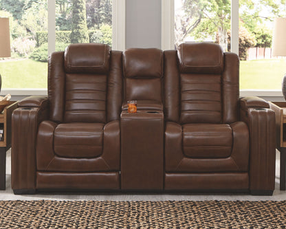 Backtrack - Chocolate - 2 Pc. - Power Reclining Sofa, Loveseat