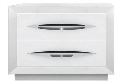 Carmen - Nightstand Low - White