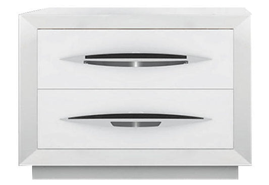 Carmen - Nightstand Low - White