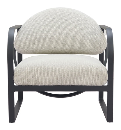 Flakt - Outdoor Accent Chair - Ivory