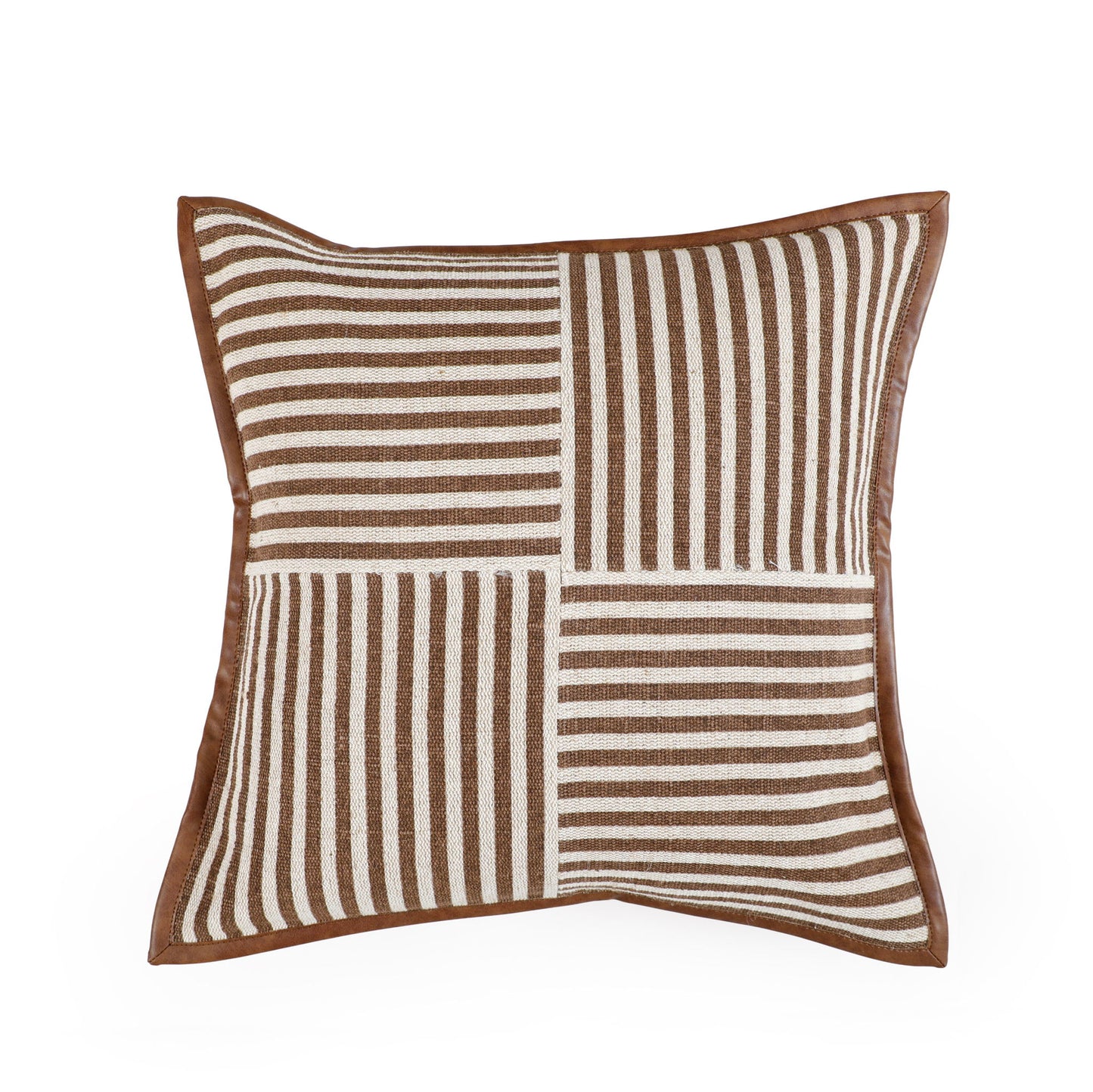 Kora - Cotton Jute Throw Pillow