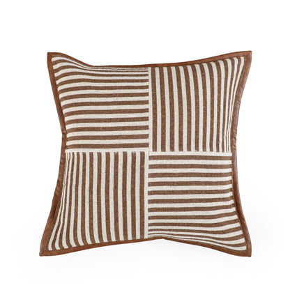 Kora - Cotton Jute Throw Pillow