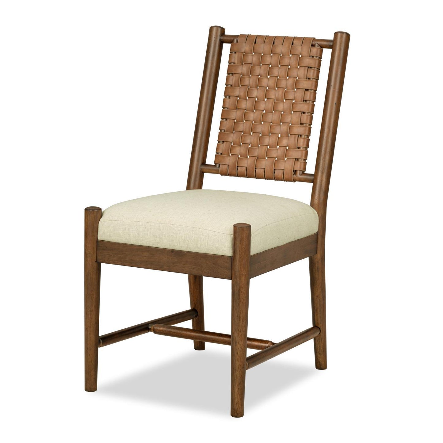 Lake House - Woven Back Side Chair (Set of 2) - Pinecone