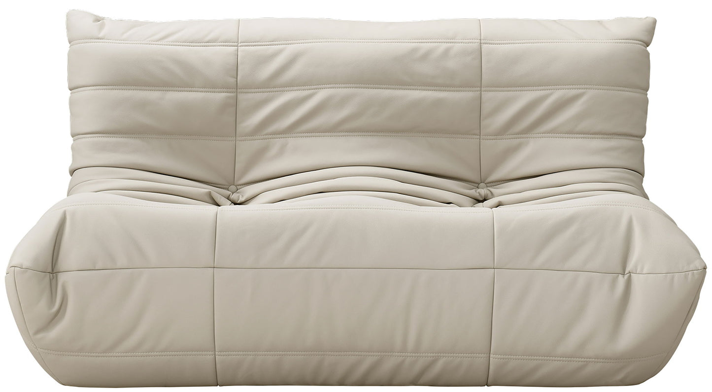 Relax - Vegan Leather 54.75" Upholstered Loveseat