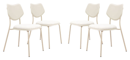 Zeal - Dining Chair (Set of 4) - Light Gray