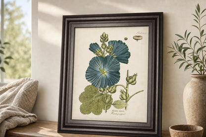 22x26 Eloquent Botanical IV By Vision Studio - Blue
