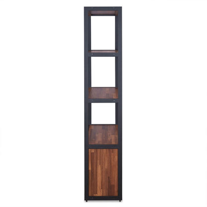 Sara - Bookshelf - Walnut & Sandy Black