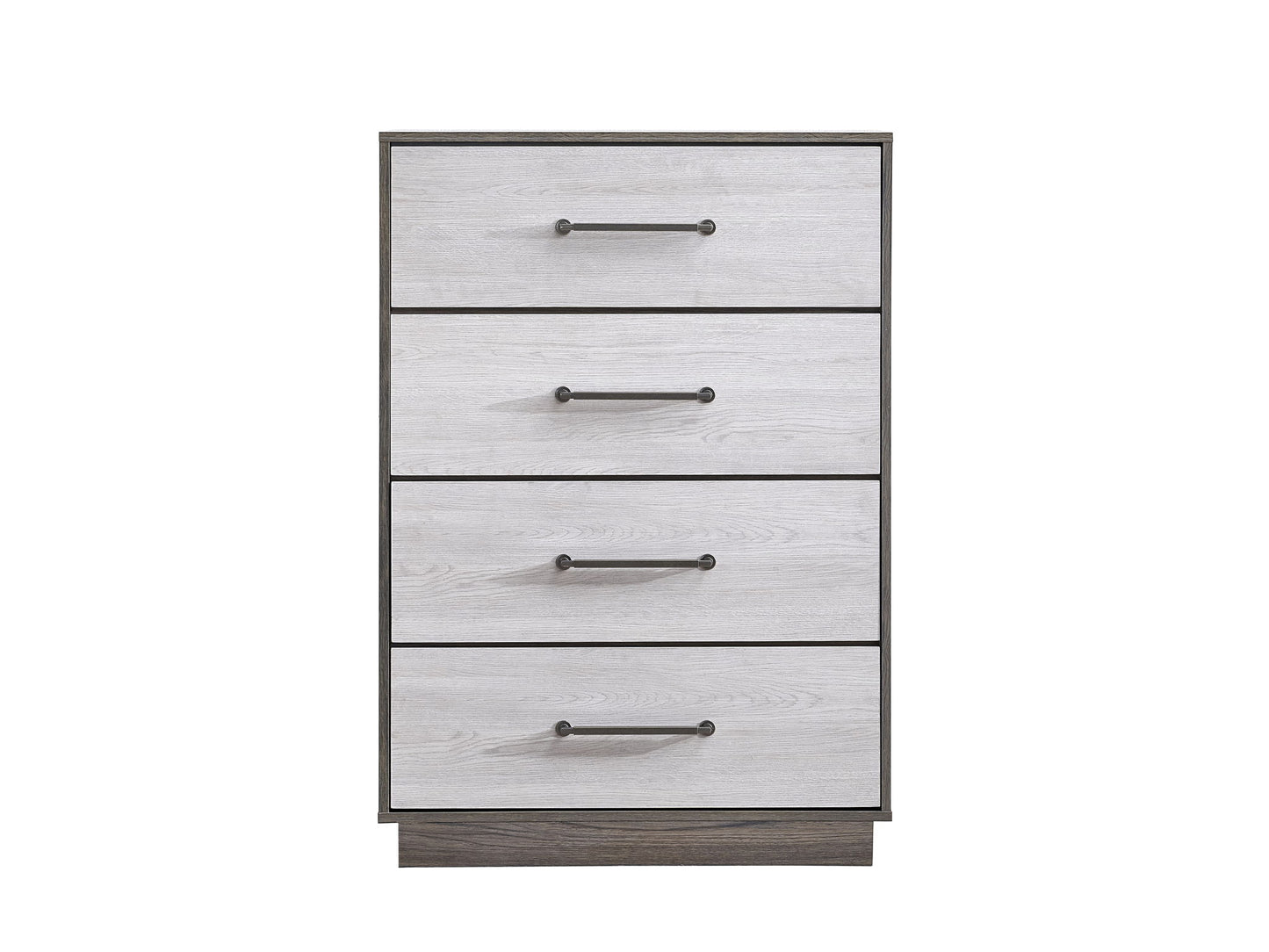 Aberdeen - Chest - Gray / Oak