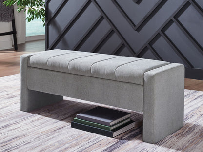 Akselman - Storage Bench - Gray