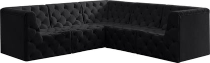 Tuft - Modular Sectional 5 Piece - Black