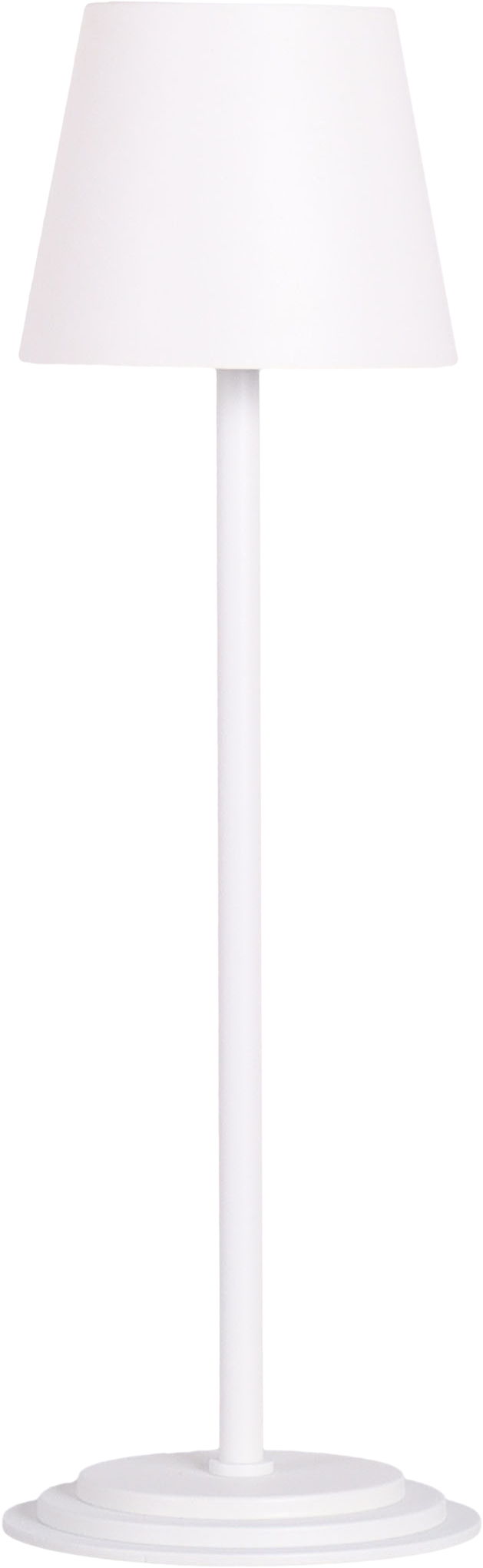 "Eclipse Aura II" Rechargeable LED Metal Accent Lamp (Set of 2) - White