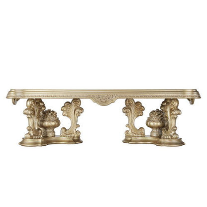 Seville - Dining Table - Gold Finish